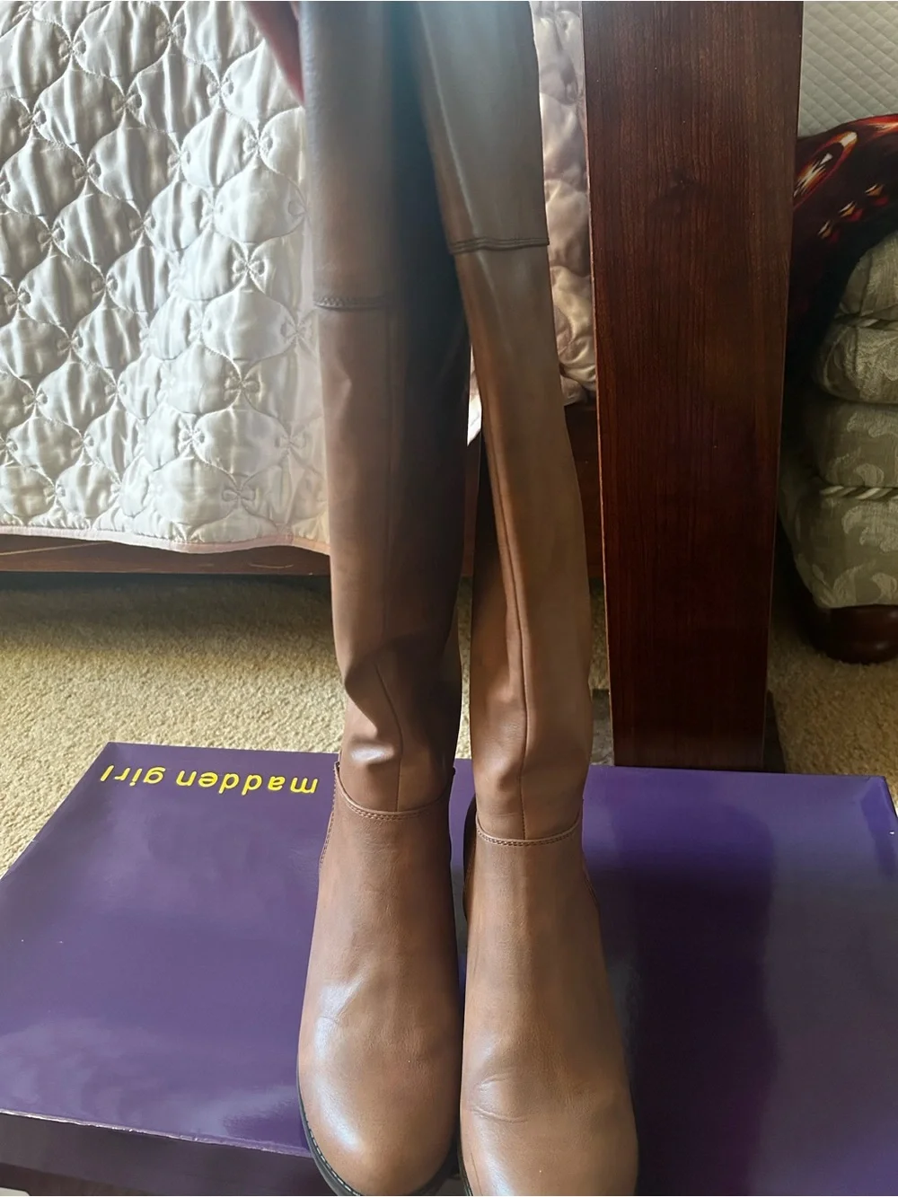 Madden Girl tall brown